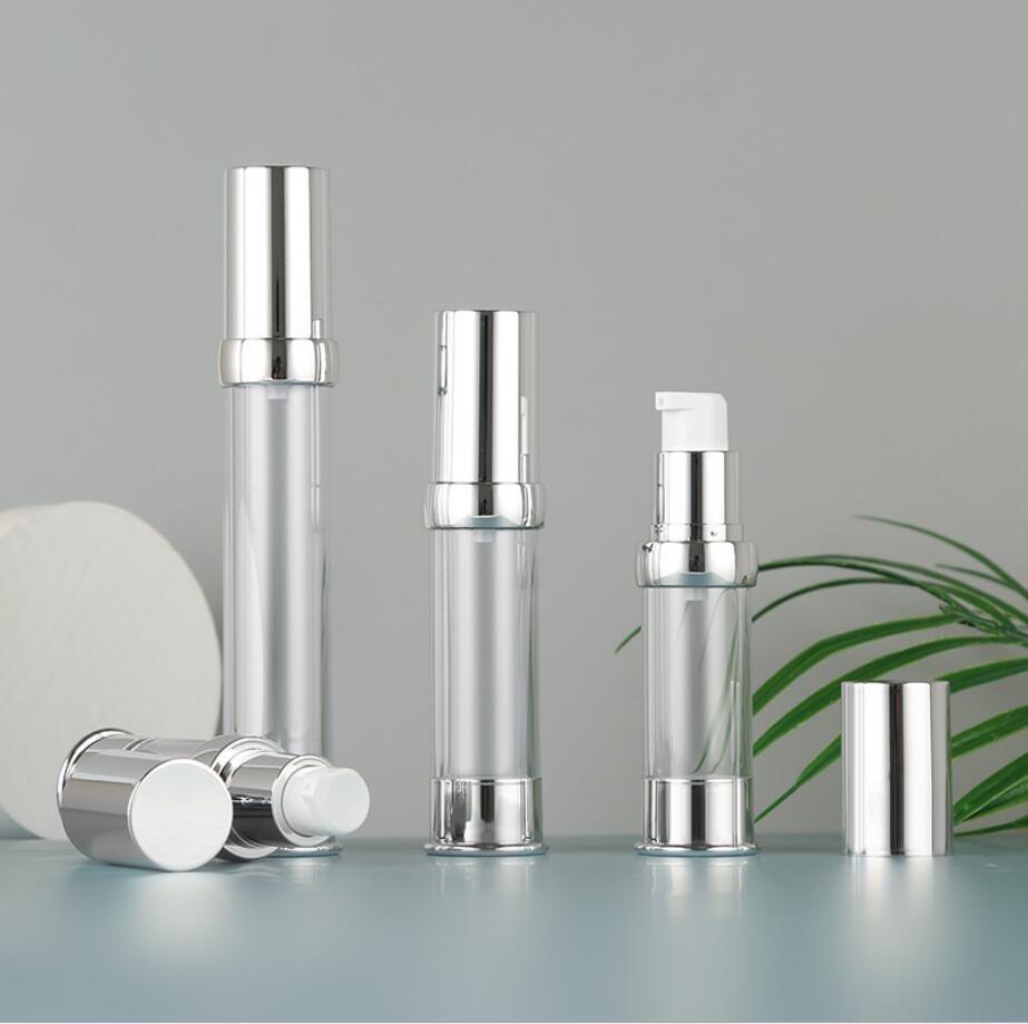 Essence Serum Toner - 30mlエアレスプラスチックポンプボトルローションエマルジョンセラムファンデーショントナーバランスアイエッセンススキンケア化粧品包装