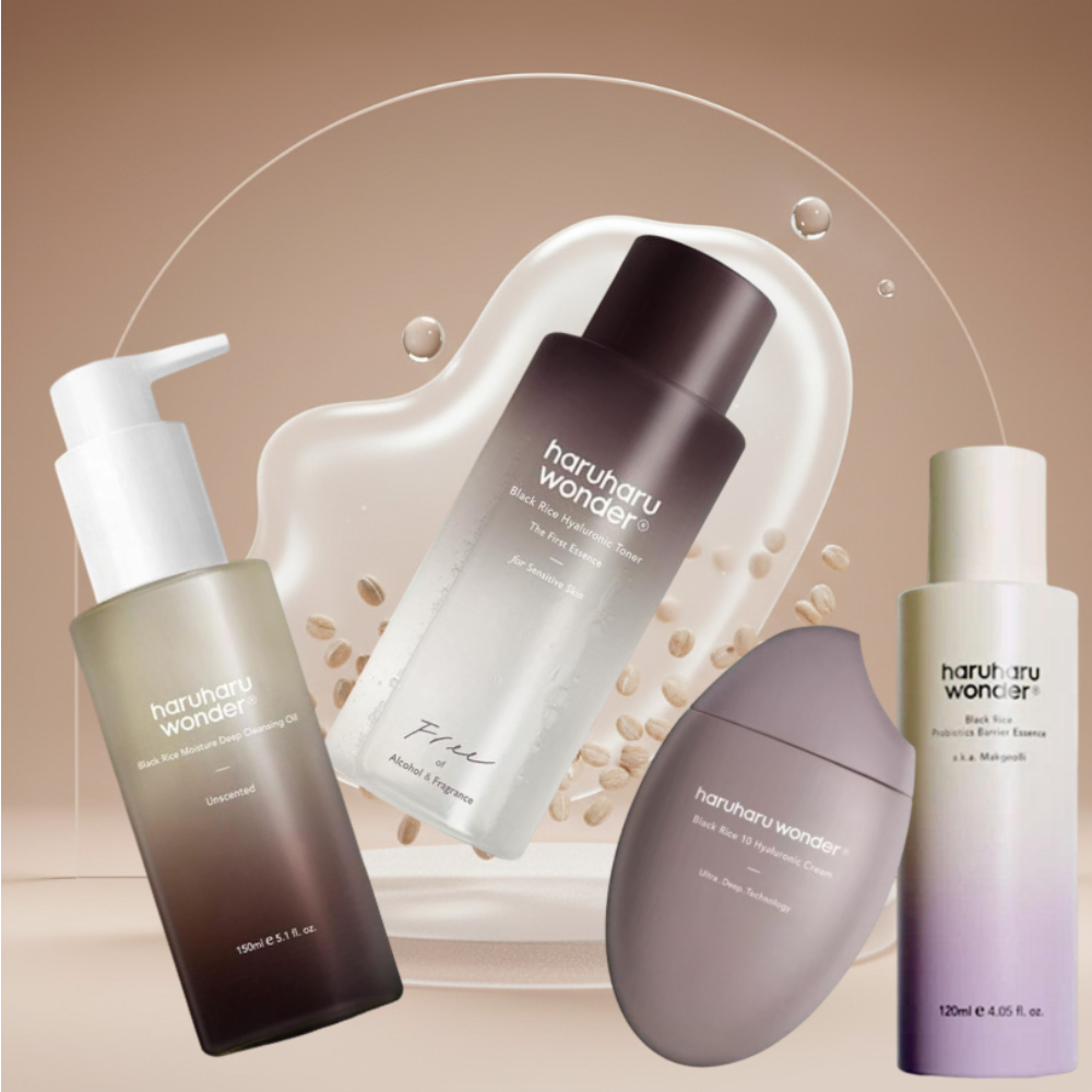ハルハル ワンダー 黒米プロバイオティック バリア エッセン - Essence Serum Toner のレビューと価格