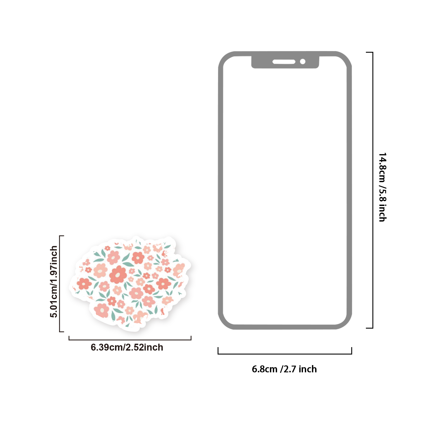 Etori Life 30枚入り ヴィンテージ油絵風花柄ステ - Korean Lifestyle Aesthetic のレビューと価格