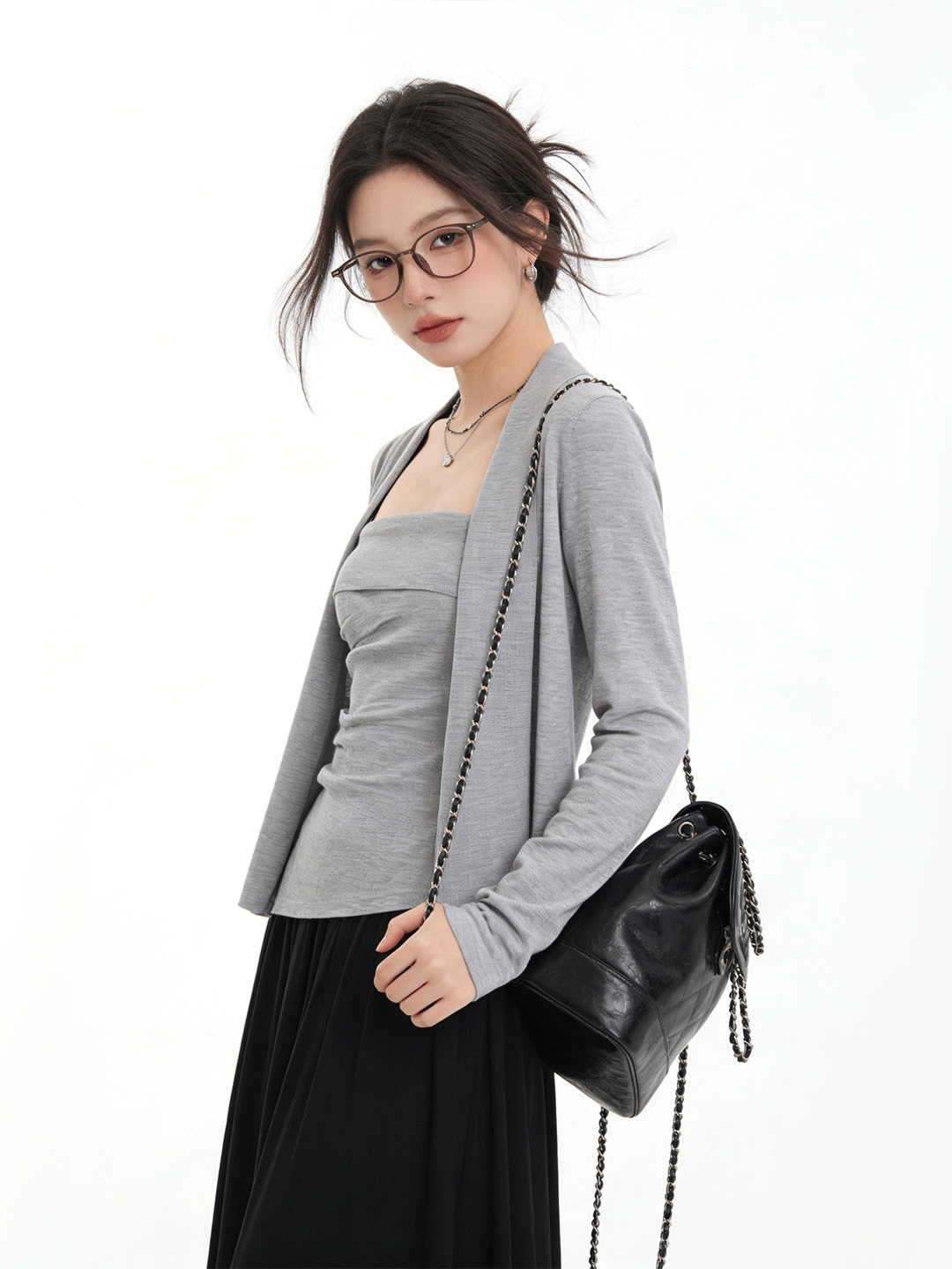 Lu Life 肌に優しいショートニットカーディガン痩身ツー - Lifestyle In Korean のレビューと価格