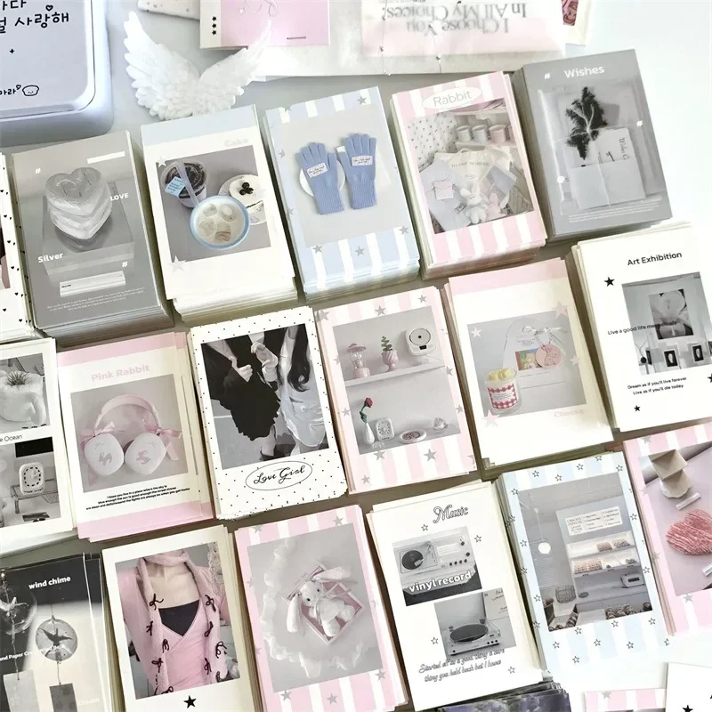 30枚入り 韓国風 シックでガーリッシュな日常生活コレクタブ - Korean Lifestyle Aesthetic のレビューと価格