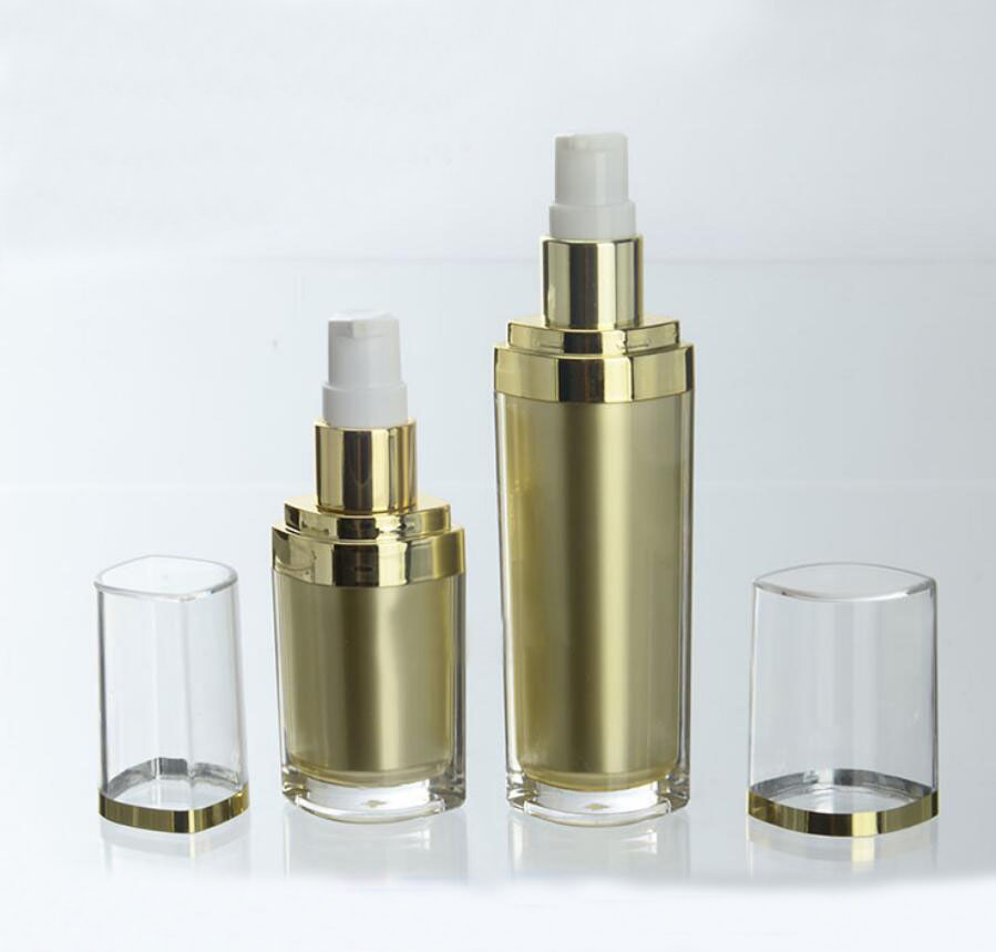 15 ミリリットルゴールドアクリルボトル美容液/ローション/ - Essence Serum Toner のレビューと価格