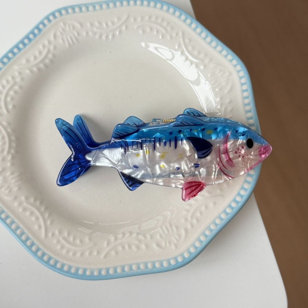 かわいいヘアピン 海の動物 ヘアクリップ PVC製 金魚 海 - Lifestyle In Korean のレビューと価格